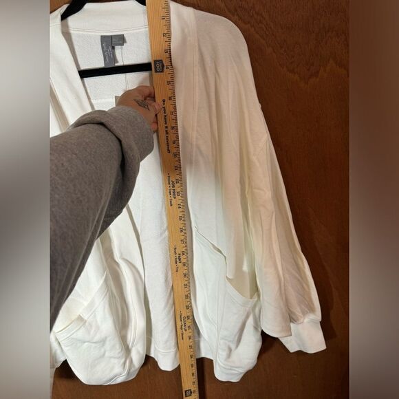 NWT Sweaty Betty Cora Longline French Terry Cardigan size 8 - Picture 10 of 11